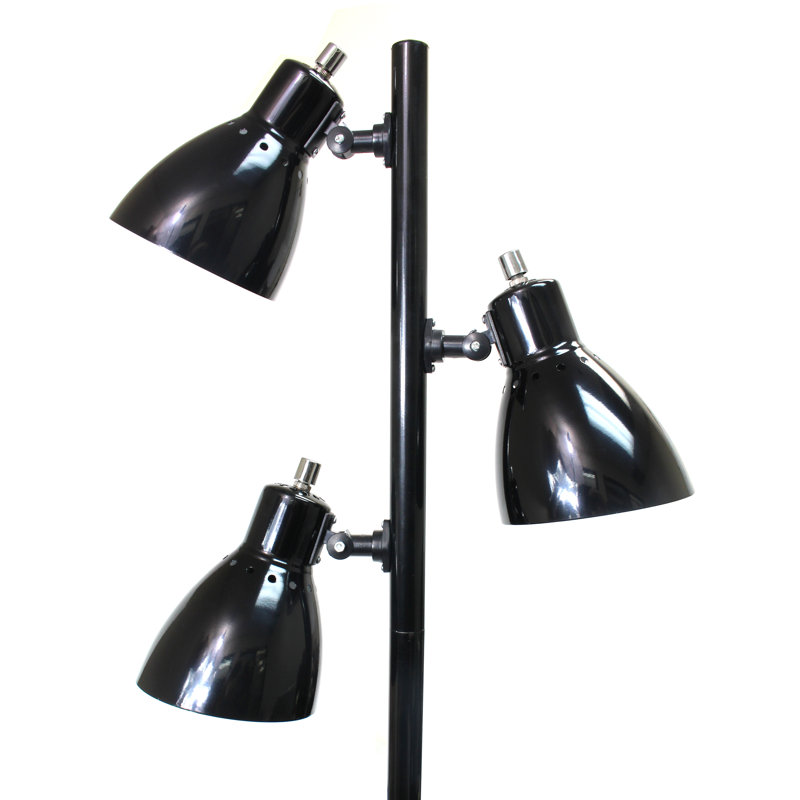 Nadide 64'' Tree Floor Lamp, Black
