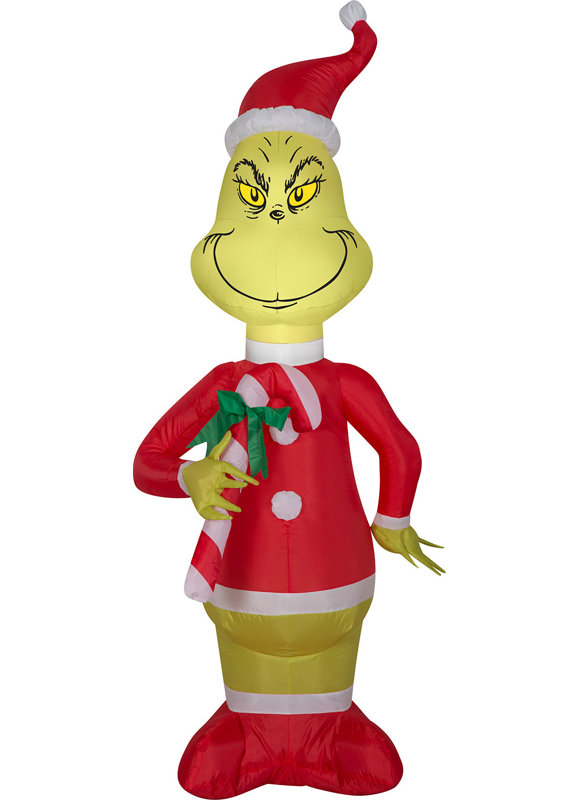 Grinch avec canne à sucre