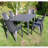 Schaffa Rectangular with 6  Chairs Garden Set