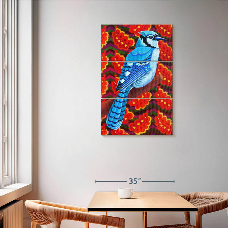 Brampt Blue Jay Sanctuary, 57" H x 36" W