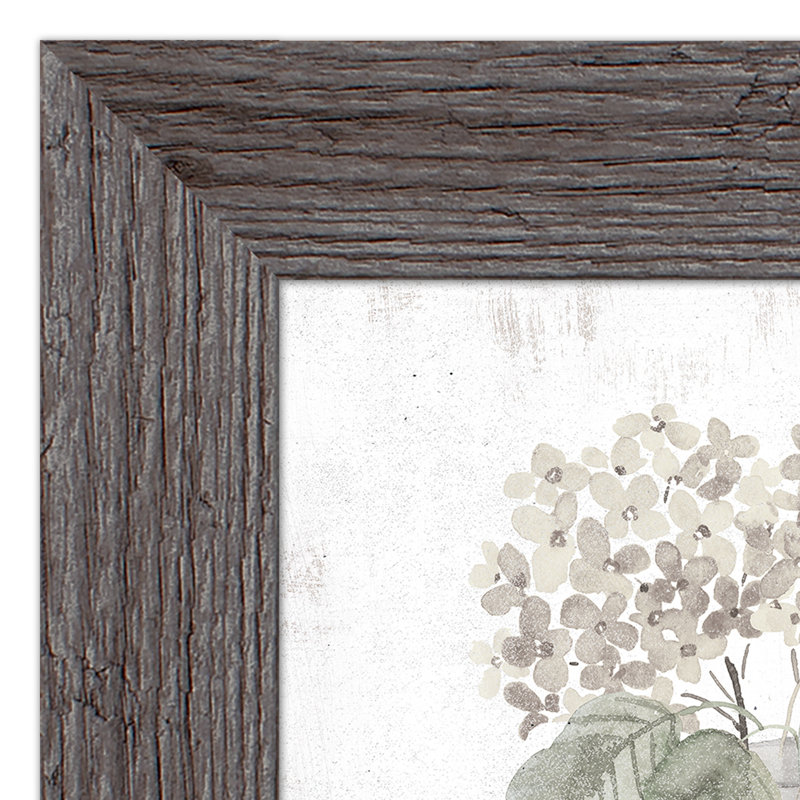 Plateau de cuisine, reproduction encadrée, gris, H 14 po x l 11 po x P 0,75 po