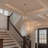 4-Light Rose Gold Kitchen Island Geometric Pendant