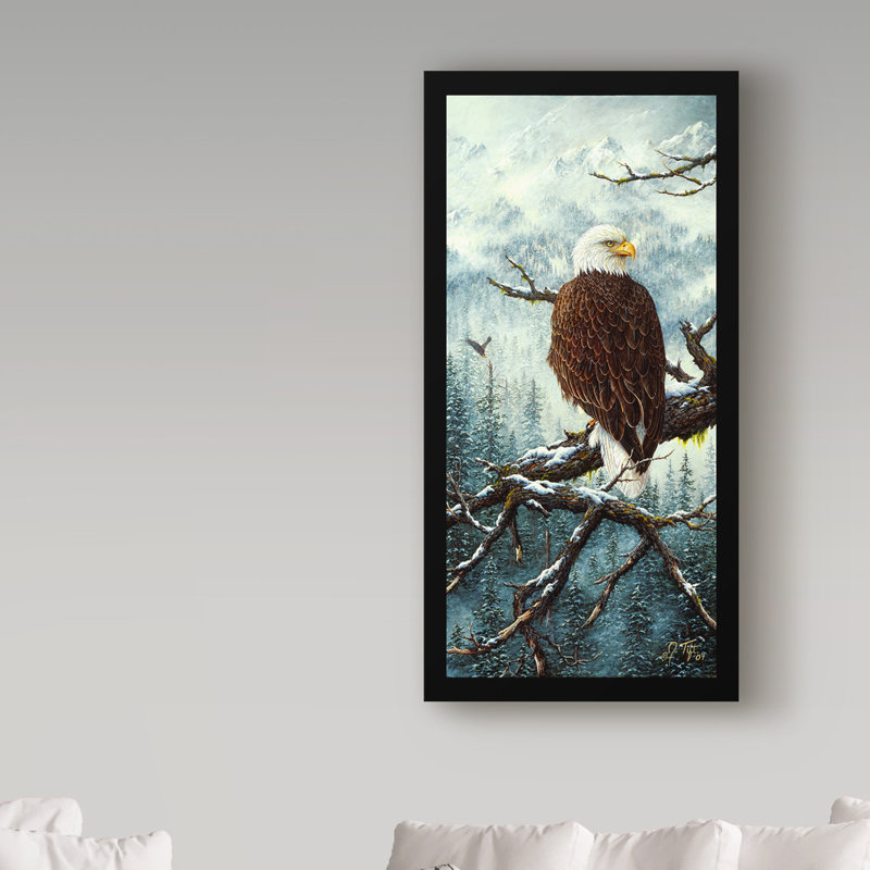 Fazulla «Eagle Rest», reproduction d'impression sur toile tendue, H 19 po x l 10 po x P 2 po