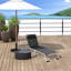 Chaise longue simple inclinable 66,9 po Akein-86870266