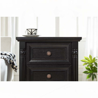 3 Drawer Sofa Side Table