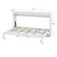 Lit armoire moderne Modern, lit plateforme en bois massif-887621009-887621008