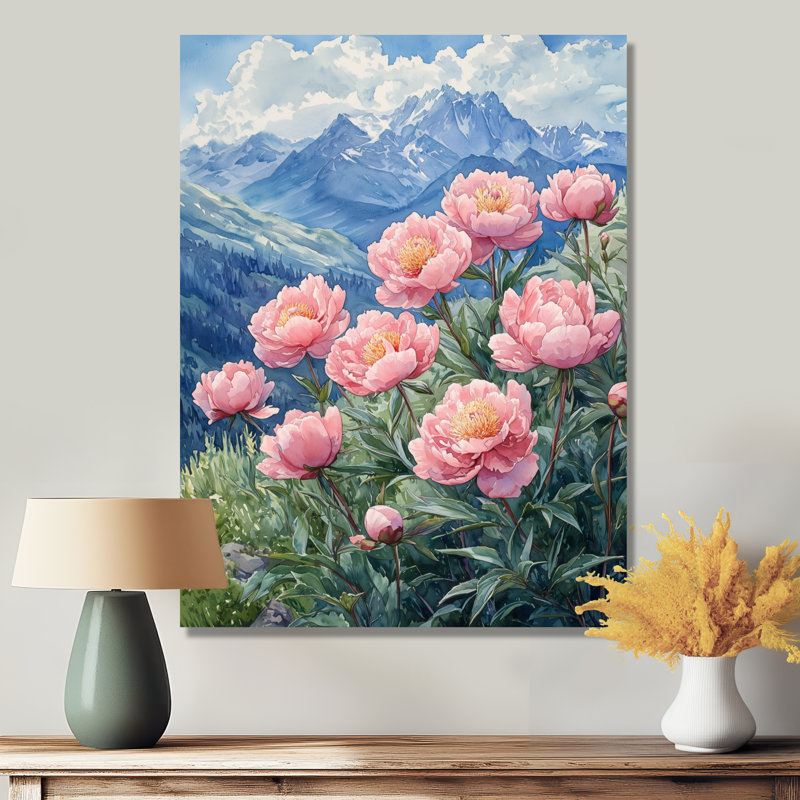 Barrowman - Floral Wall Decor, Ne s'applique pas, Toile tendue, H 20 po x l 12 po