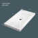 60” x 30” Rectangular Shower Base with Centre Drain, Non-slip Shower Pan for Bathroom Floor Corner