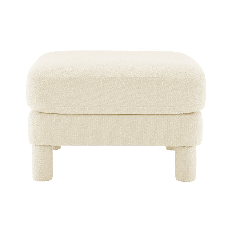 Repose-pieds de style contemporain, Beige