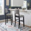 Tabouret de bar et de comptoir rembourré Barile-32642493-36173951