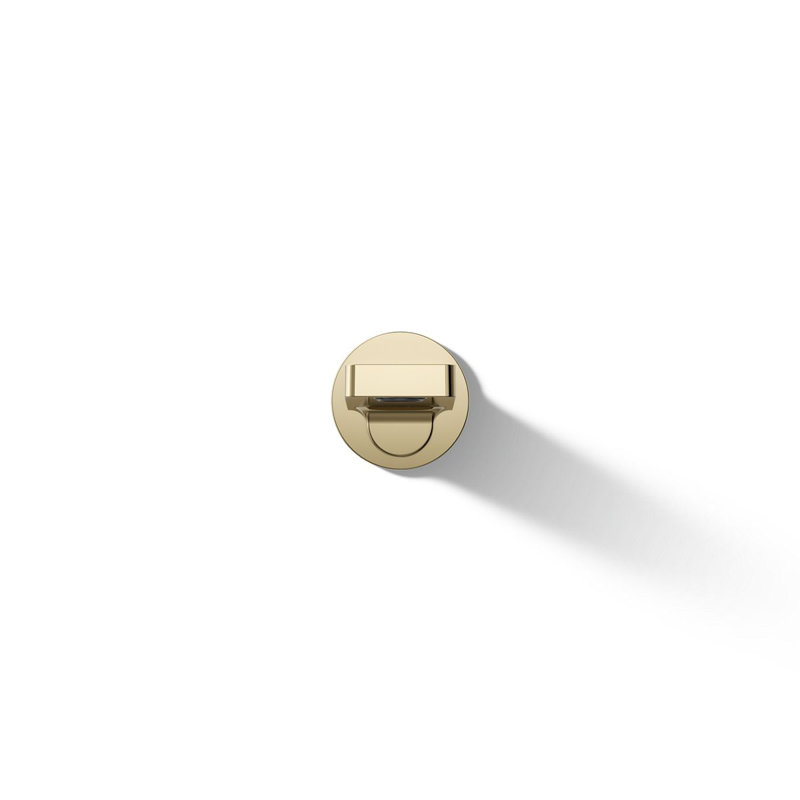 Composed Wall-Mount Tub Spout, Vibrant French Gold