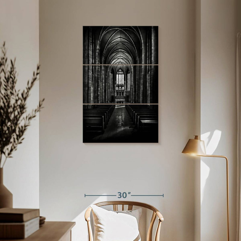 Adella Trinity College Chapel, 57" H x 36" W