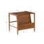 Table d'appoint avec porte-revues helsel