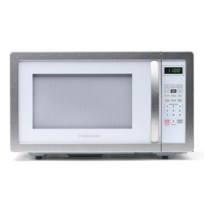 Farberware Classic Countertop Microwave Oven, 1.1 Cubic Feet cu. ft., 1000 watts, with Child Lock