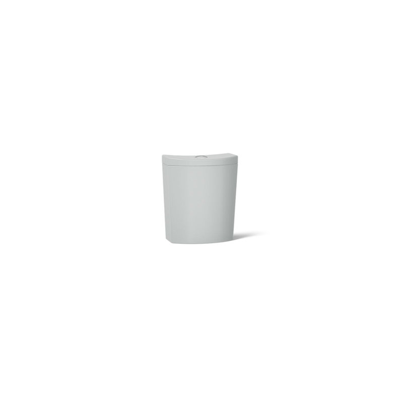 Réservoir de toilette à double chasse Persuade Curv, Gris glacial