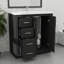 Meuble-lavabo autoportant moderne de 30 pouces avec lavabo simple et 3 tiroirs pour le rangement-247271938-247271936