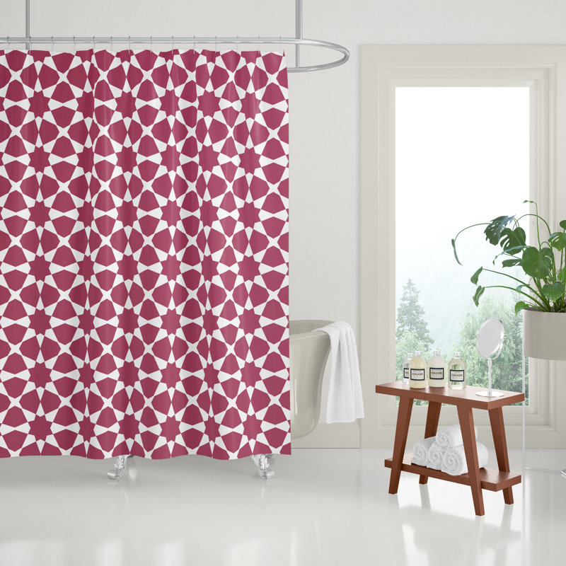 Rideau de douche Wakefield, Magenta