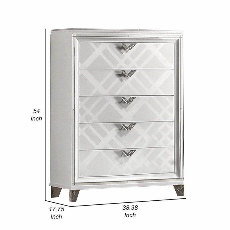 Commode 5 tiroirs Maysea