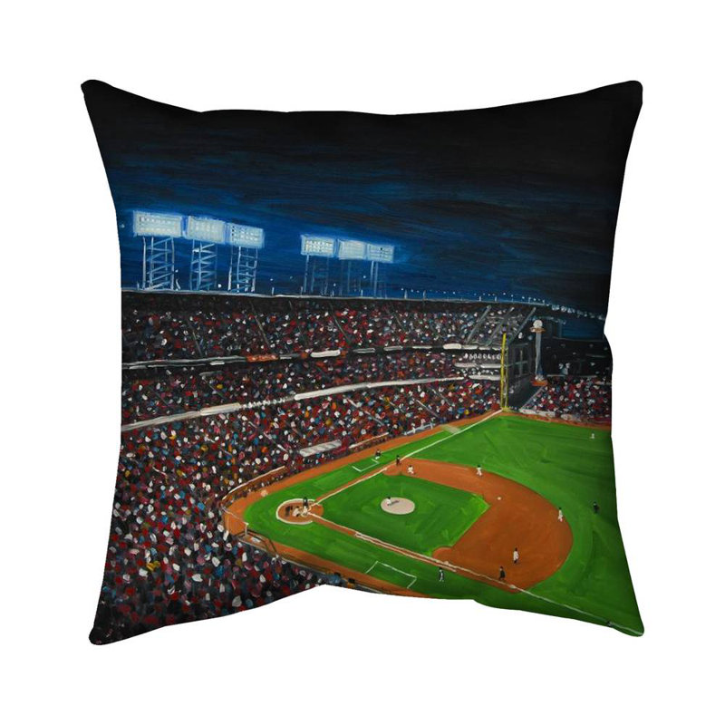 Baseball Game, 16" H x 16" W