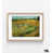 Tan Framed Print with Mat