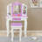 Hannakaisa Solid Wood Kids Vanity Set with Mirror-1437023261