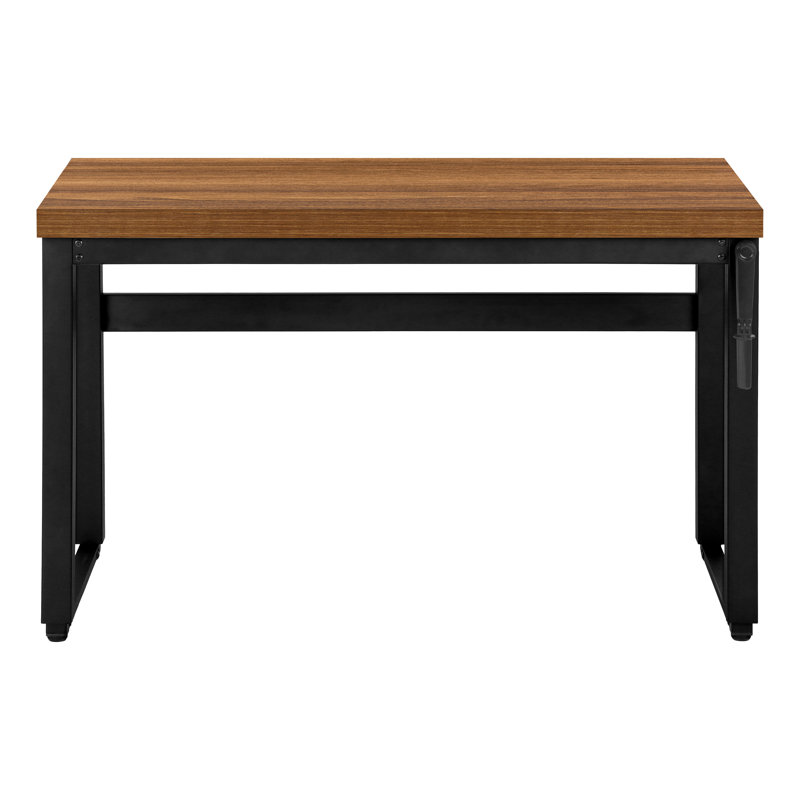 Bureau d'ordinateur, Noyer / noir