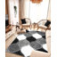 Tapis gris / noir Brantry-1141834929