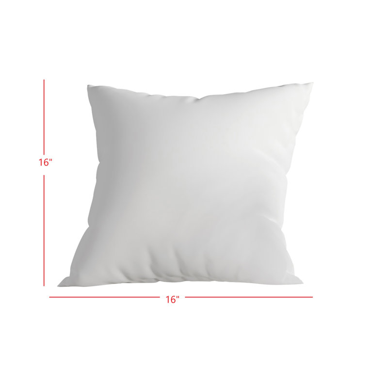 Coussins décoratifs 16 po x 16 po Calais (ensemble de 4), Carré 16 po