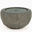 Fontaine à bulles ronde pour l'extérieur à DEL - Gris-196007118-196007112