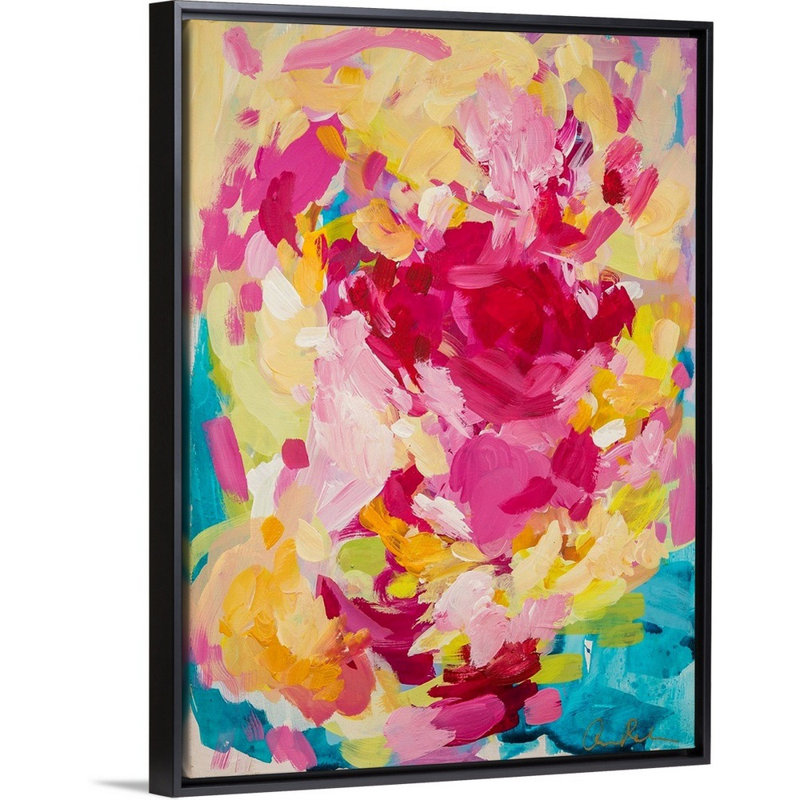 Reproduction d’art sur toile imparfaitement parfaite par Amira Rahim, H 18 po x l 14 po x P 1,75 po, Toile avec cadre noir