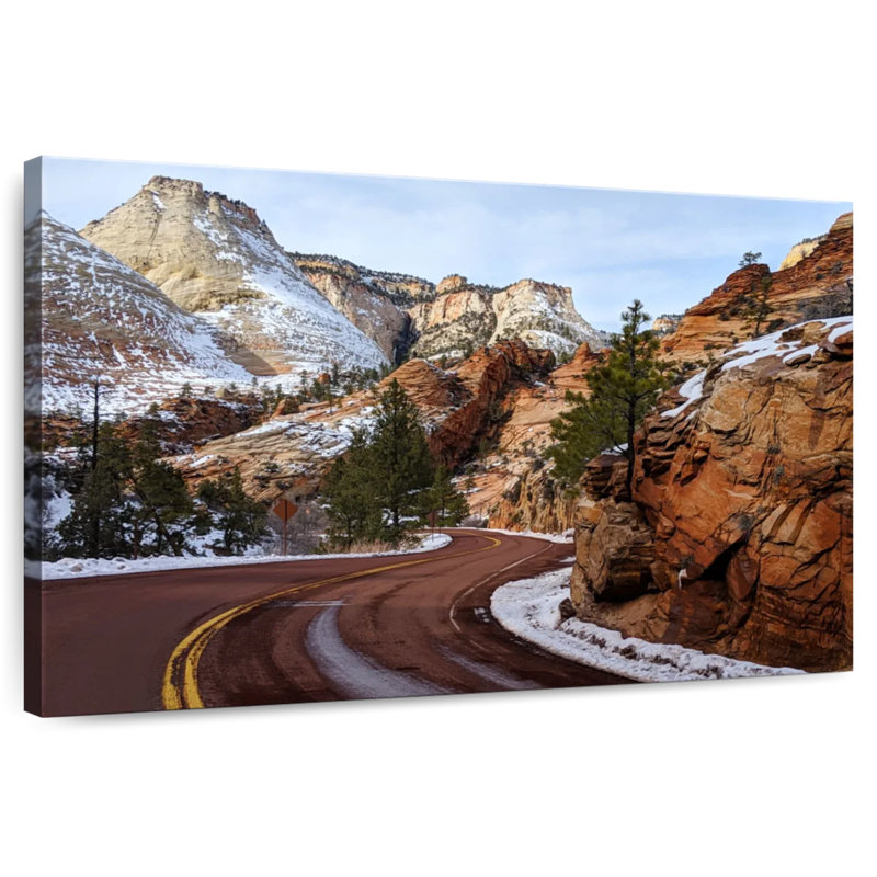 Mehar Road To Zion Park, 34" H x 51" W