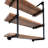 Hathorn 3 Piece Industrial Pipe Shelves