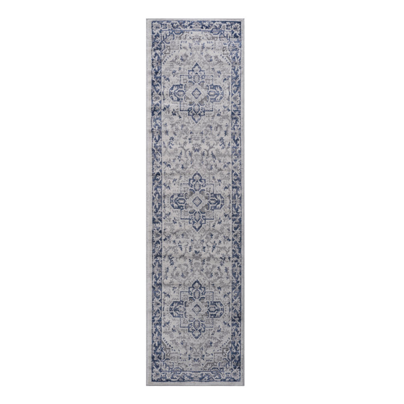 2X8 Oriental Runner Rug, Runner 2'2" x 8'