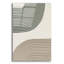 Art mural en verre Ivy Bronx «Embrace 2 Fl retourner Green C» par Mike Schick-1540190017