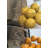 3-Tier Copper Kitchen Hanging Fruit Baskets, 32 Inches