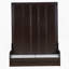 Grand lit escamotable mural avec coussin, espresso-1895896571
