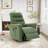 Manual Recliner Chair with 8-Point Massage,Rocking,and Swivel Function-750157057