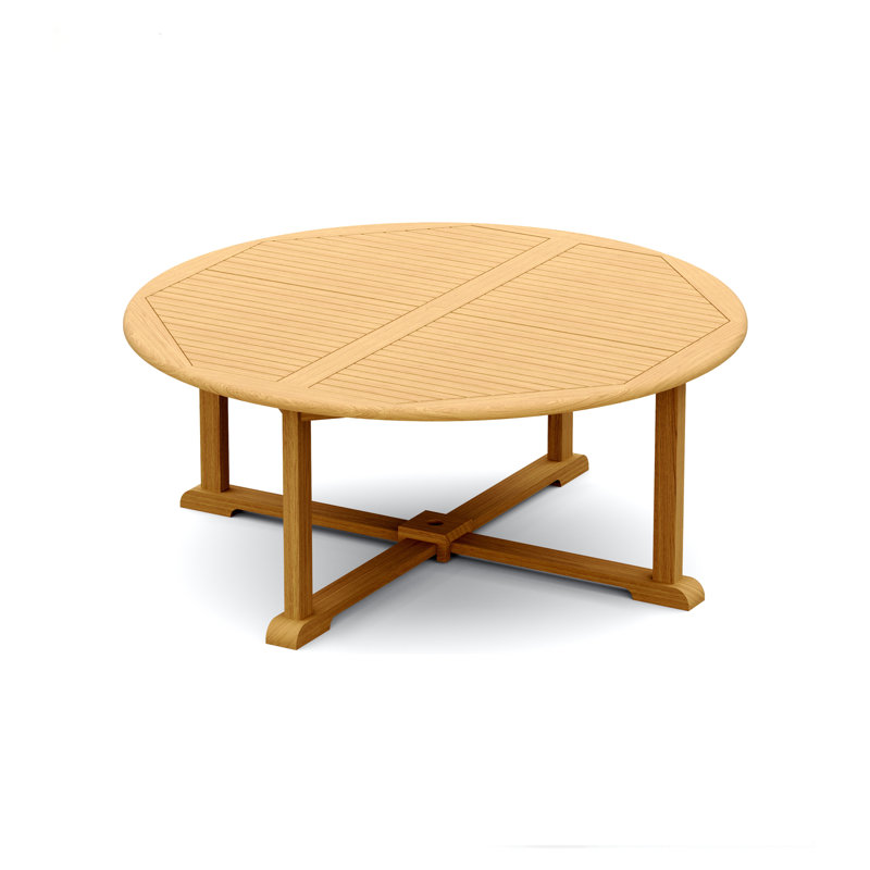 Outdoor Round Teak Dining Table