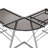 L-Shaped Glass Top Metal Base Computer Desk-1770100489