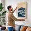 Layers of Fuji Japandi - Wrapped Canvas-500709392-500709394