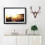 Docked Boat During an Orange Sunset - Picture Frame Painting Print-55545658-55545662