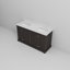 60 po X P 22 po Meuble-lavabo double D 4 portes avec plateau en marbre de Carrare-2025806474