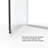 Infinity 59'' - W x 76.13'' H Door Semi-Frameless Shower Door with-16968576-17243266