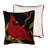 Indoor/Outdoor Hooked Cardinal Throw Pillow