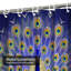 Rideau de douche Peacock Feather Bird Nature Art avec 12 crochets-584231434