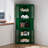 Accent Metal Sturdy Tall Corner Storage Cabinet For Kitchen Home Office-2022147909