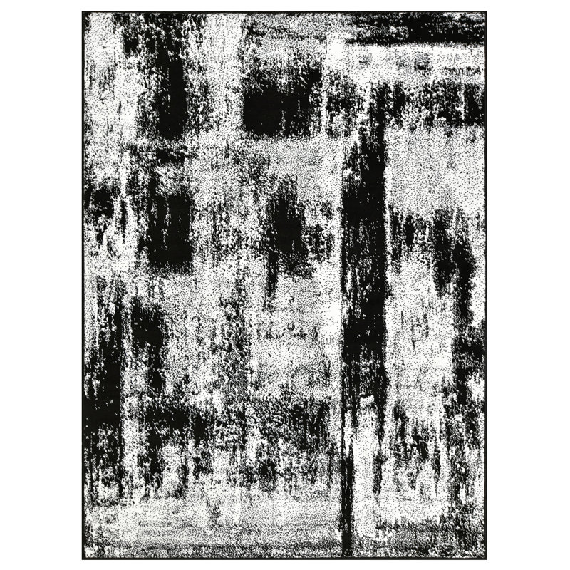 Fraiser Abstract Indoor Rug, Rectangle 7'10" x 10'