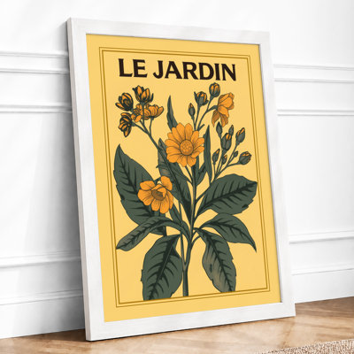 Le Jardin Botanical - Framed Print