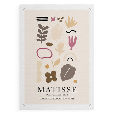Matisse CCXXXIX Framed Print -Canvas Print Only - NOT FRAMED