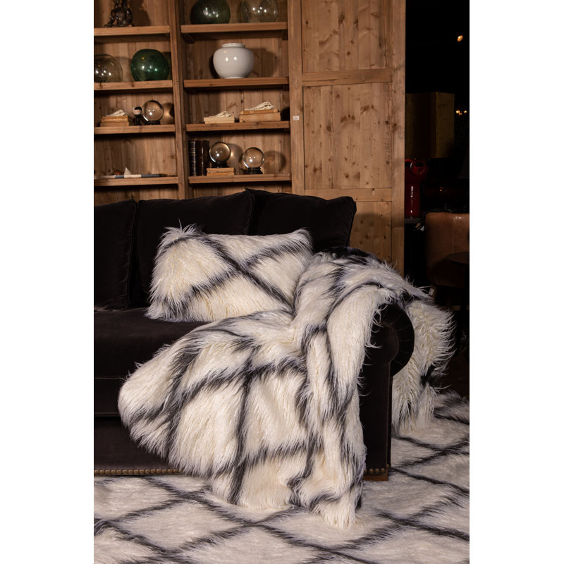 Nicholson Animal Print Throw Pillow Cover, 60x40